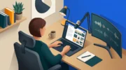 Подработка онлайн на создании контента — работа за ноутбуком дома